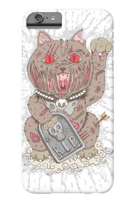 Cat Zombie by ghinan