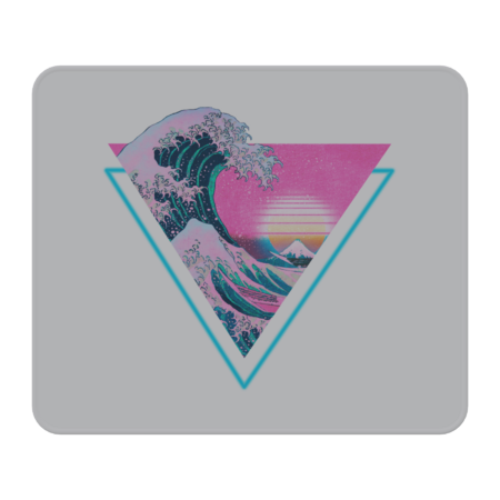 Vaporwave Aesthetic Great Wave Off Kanagawa by coitocg