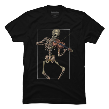 Skeleton with violin by GleeB