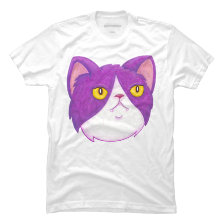 purple cat by gaticogomelo