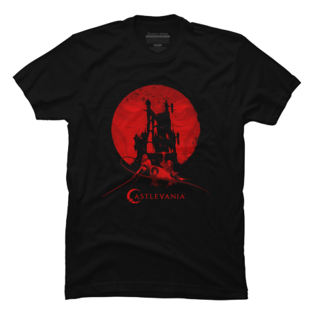 Red Moon Silhouette by Castlevania