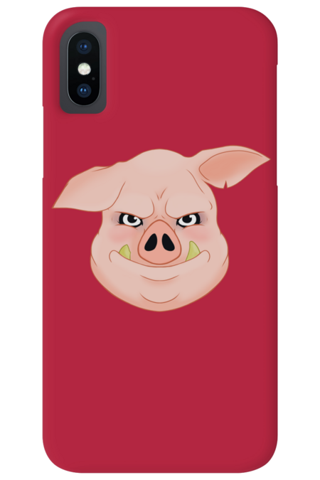 Brave pig by smilingdwarf