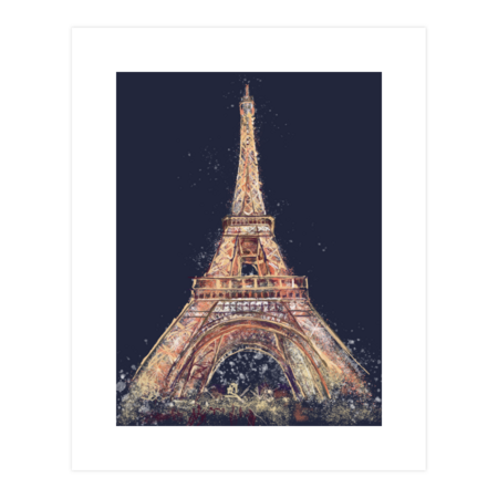 Eiffel Tower Aglow