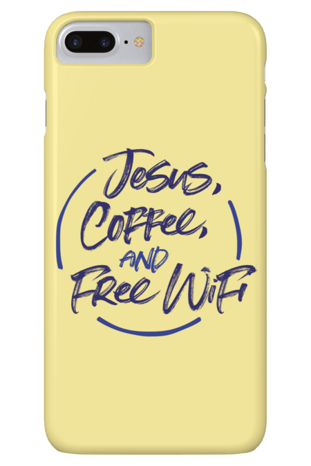 Jesus, coffee and free wifi by socalbrand