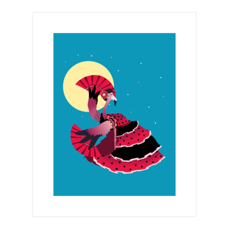 Flamenco Flamingo by Chofy87