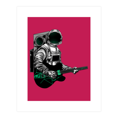 Astronaut Musician by TambuStore