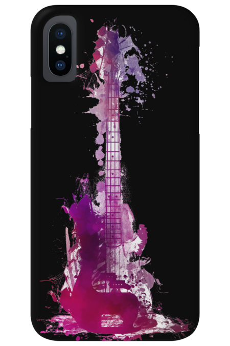 Purple guitar by jbjart
