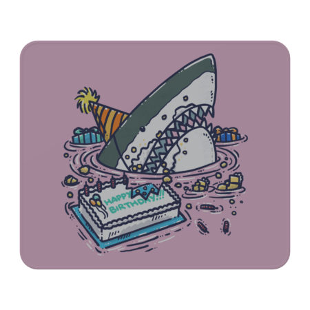 Sheet Cake Destruction Shark by nickv47