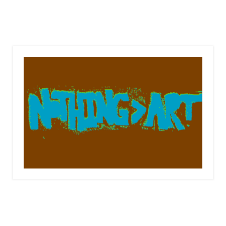 Nothing&gt;Art(Stencil)