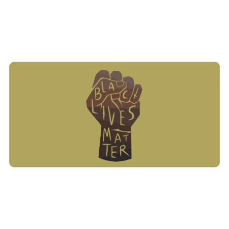 black lives matter | black power fist (multiple shades of black) by acatalepsys