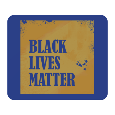 Black Lives Matter in yellow