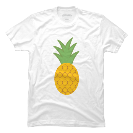 Pineapple tropical fruit illustration