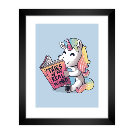 Tales of the Real World Funny Unicorn by EduEly
