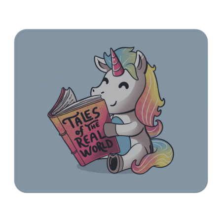 Tales of the Real World Funny Unicorn by EduEly