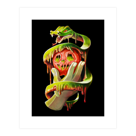 Snake &amp; Apple of Eden by villainmazk