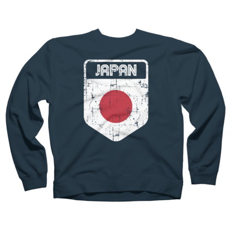 Japan Flag Tee Japanese Retro Vintage Nippon Team Sport Japon