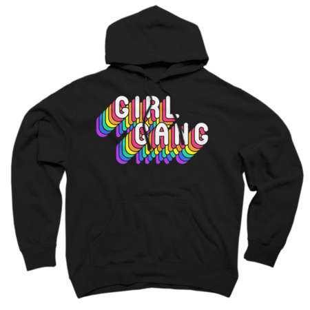 Girl Gang Funny Cute Colorful Girly Quote