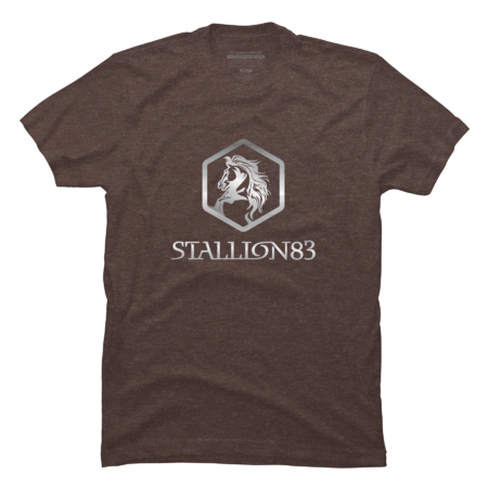 Stallion83 Silver Logo Men's T-Shirt