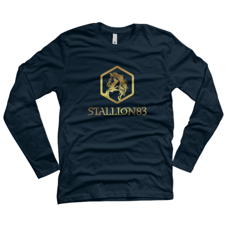Stallion83 Logo Long Sleeved Men's Shirt