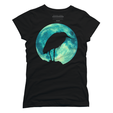 Full-moon Raven by Maryedenoa
