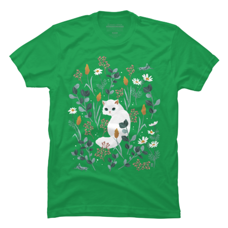 Cat in the Meadow pattern by Freeminds