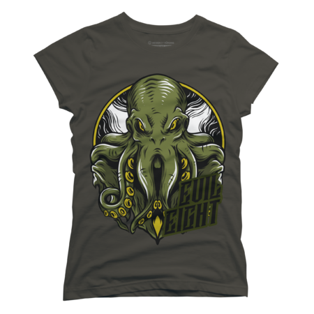 Evil Eight Bad Octopus Steampunk Sea Monster by TronicTees