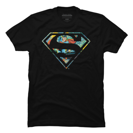 Superman Starry Night Logo by DCComics