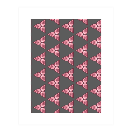 Pink Leaves Pattern