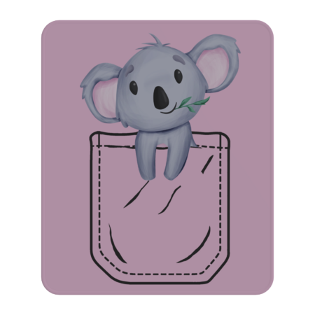 Koala in a Pocket by honeytree