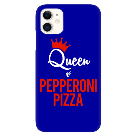 Queen of pepperoni pizza - Pizza lover girl by Newsaporter