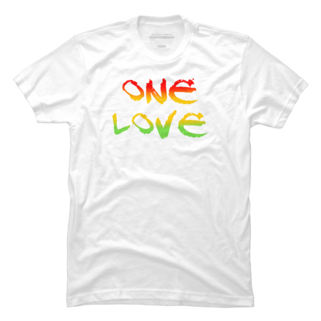 One Love Jamaica raggae color