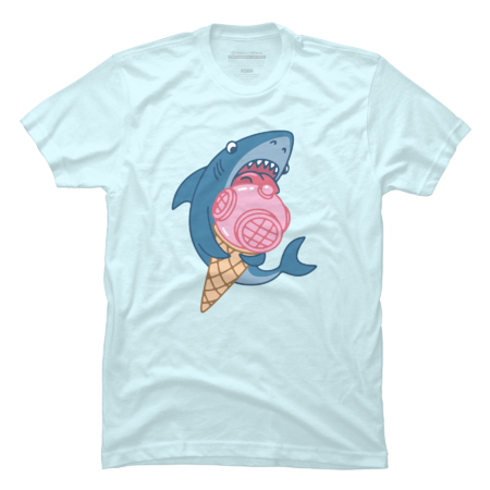 Shark and ice cream by gotoup