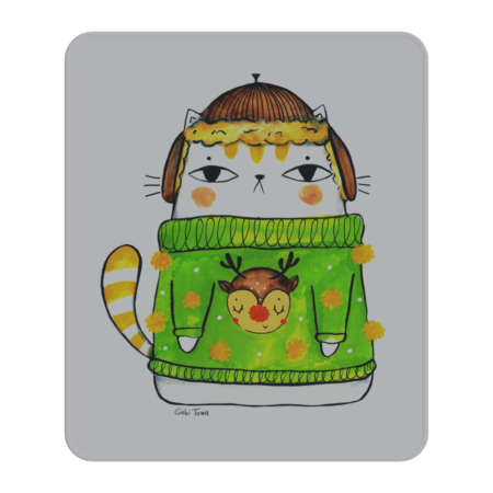 Funny sweater cat by GabiToma