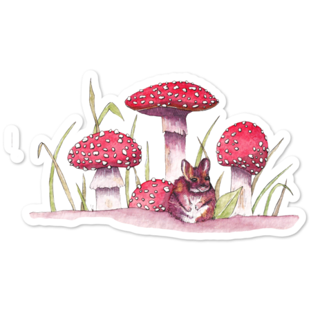 Mushrooms and mouse