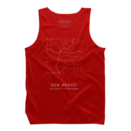 New Mexico State Road Map by ClarkStreetPress
