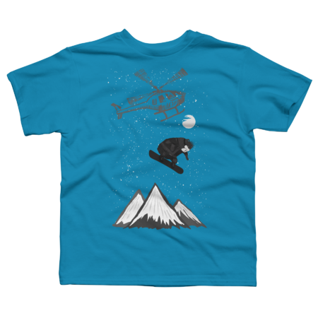 Bad bear Snowboarder by Forestore