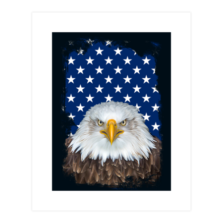 American Bald Eagle Portrait by Blok45
