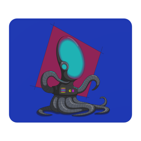 The Octobot, Robot Octopus Illustration