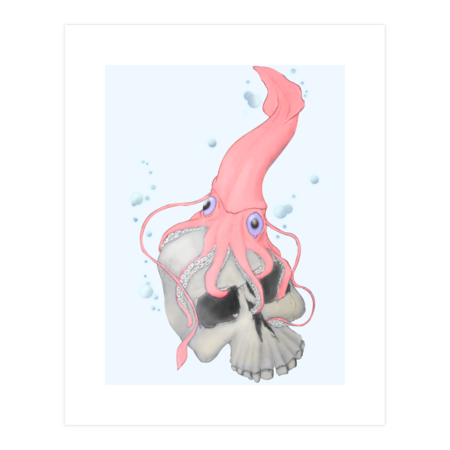 Colossal Squid Skull by Jetti