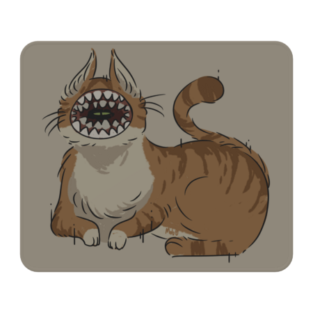 Toothy cat by Mob0