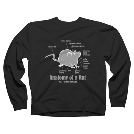 Anatomy Of Pet Rat Funny Science Rodent Mouse Lover Gifts