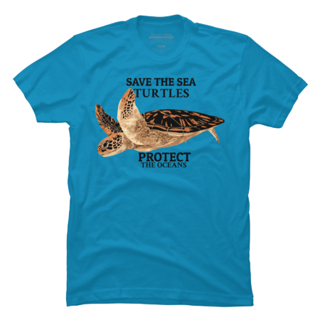 Save The Sea Turtles by KewaleeTee