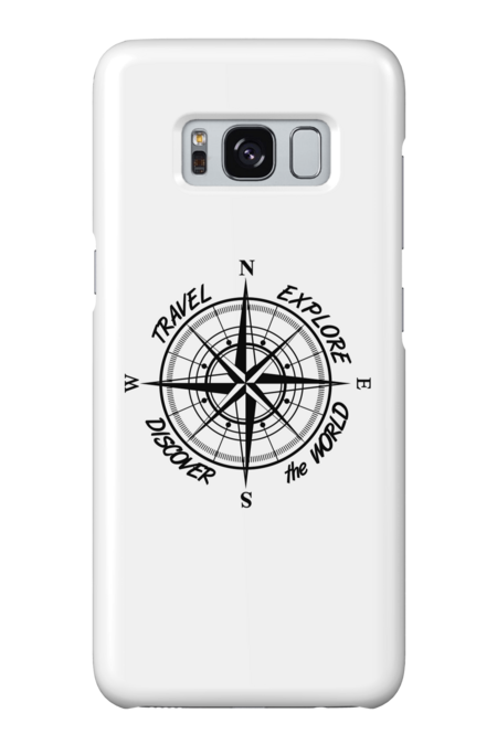 Travel explore discover the world compass by gegogneto