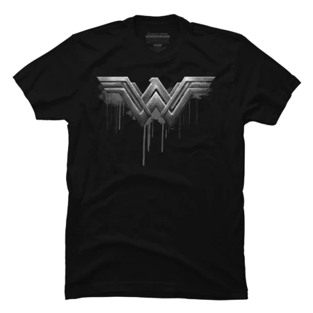 DC Comics Zack Snyder's Justice League Wonder Woman Silver Logo