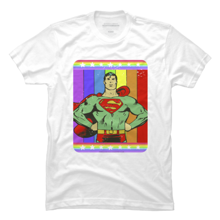 DC Comics Vintage Rainbow Superman