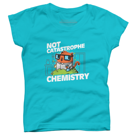 Cat Catastrophe Funny Science Cat Shirt Funny Chemistry by swiftyspade