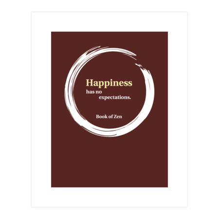 Inspirational Happiness Quote by bookofzen
