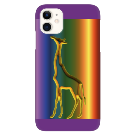 Rainbow giraffe by Stasus