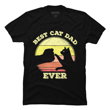 Best Cat Dad Ever Funny Cat Lover Gift For Men