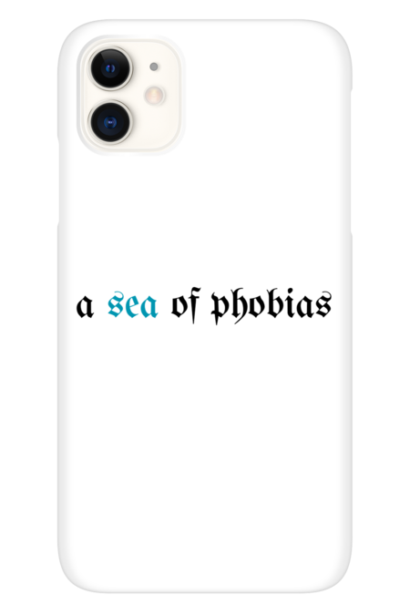 a sea of ​​phobias
